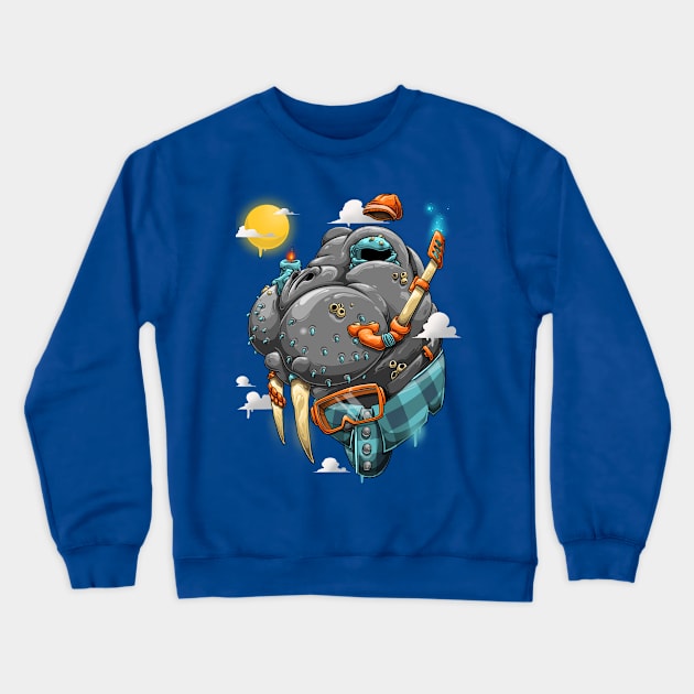 The Docks Crewneck Sweatshirt by tarboxx2